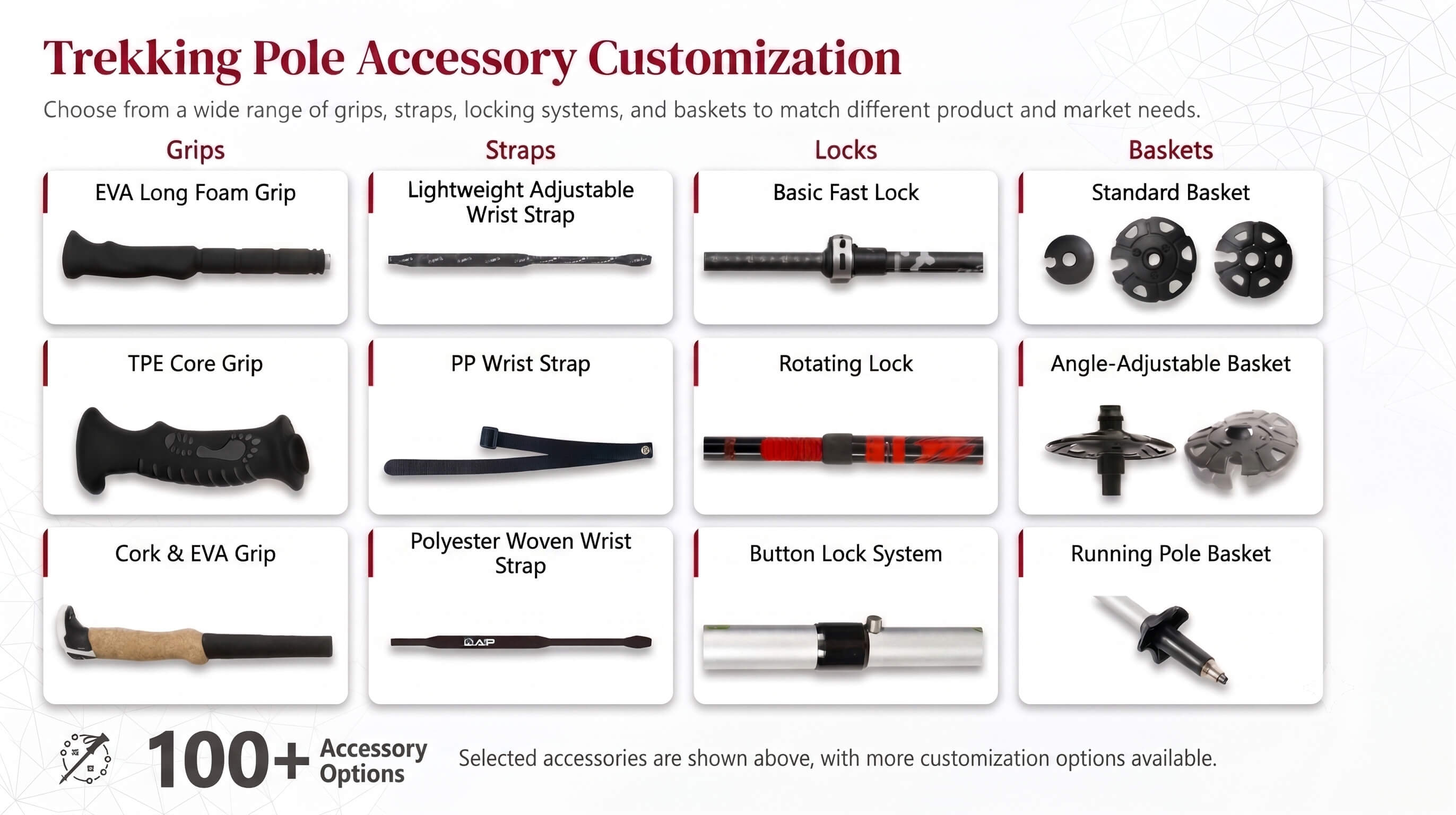 Custom pole options