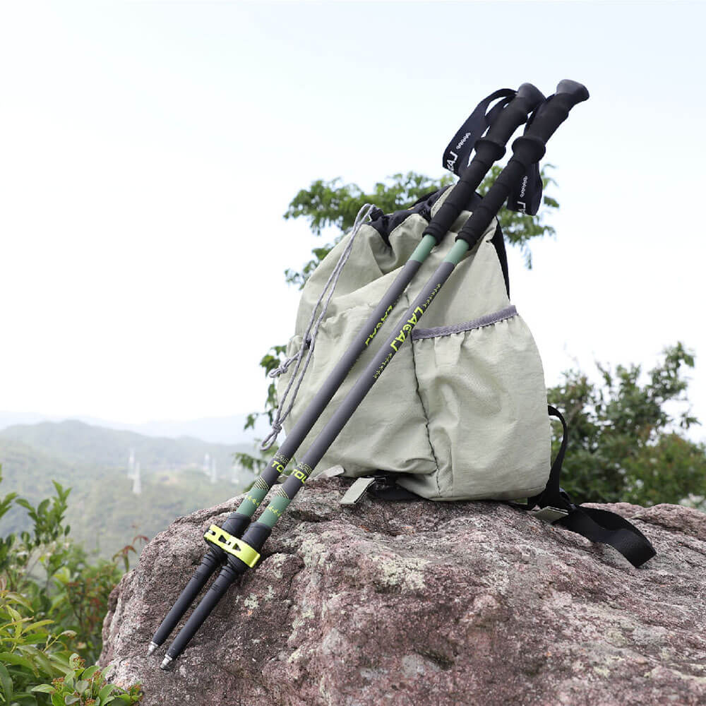 Tactical Matte Olive Tour Pole With Rotating Basket