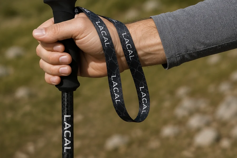 How to use trekking pole wrist straps correctly