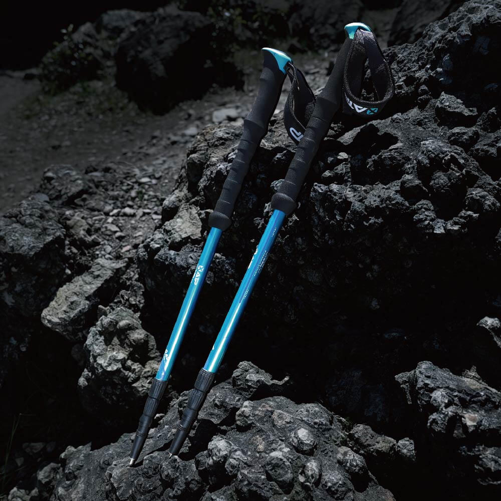 Aqua Long Foam Handle Trekking Poles