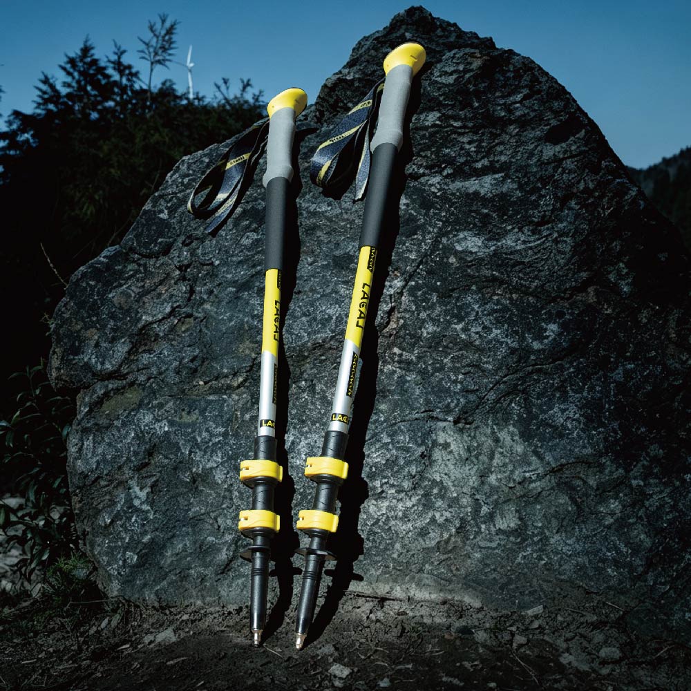 Dynamic Pulse Yellow Camera Trekking Pole